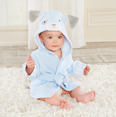 Animal Hooded Baby Bath Robe