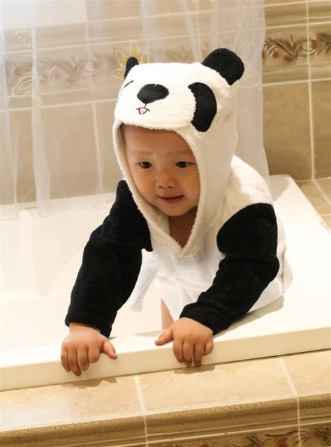 Animal Hooded Baby Bath Robe