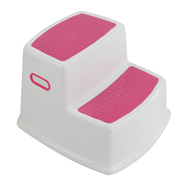 New 2 Step Stool for Kids Toddler Stool for Toilet Potty Training Slip Bathroom Kitchen