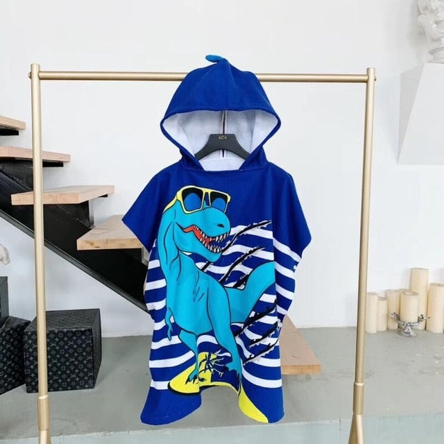 Baby Bathrobe Hooded Swim Towel