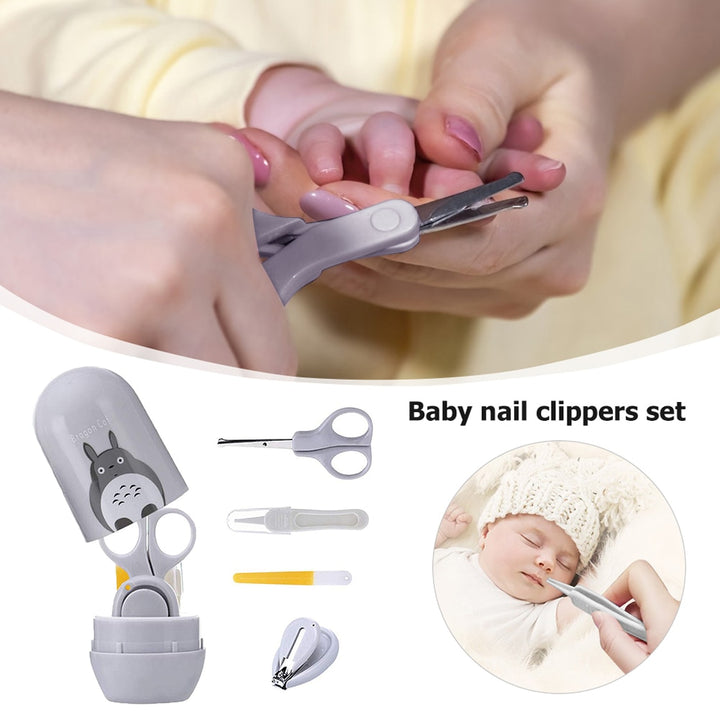 Newborn Baby Nail Shell Shear Manicure Kit