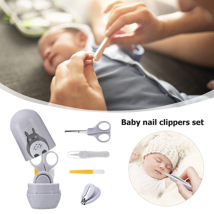 Newborn Baby Nail Shell Shear Manicure Kit