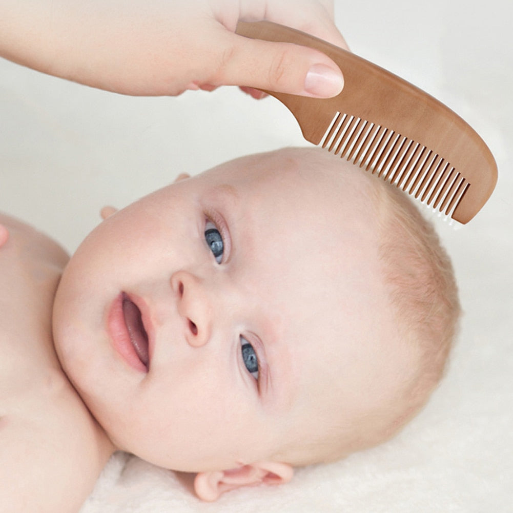 Natural Wooden Baby Massage Brush