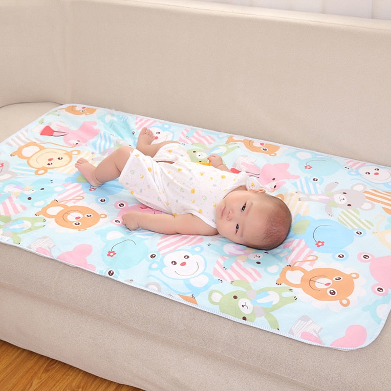 Cartoon Bear Changing Pad