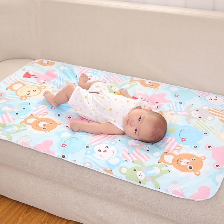 Cartoon Bear Changing Pad