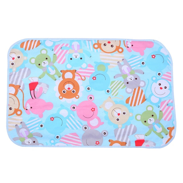 Cartoon Bear Changing Pad