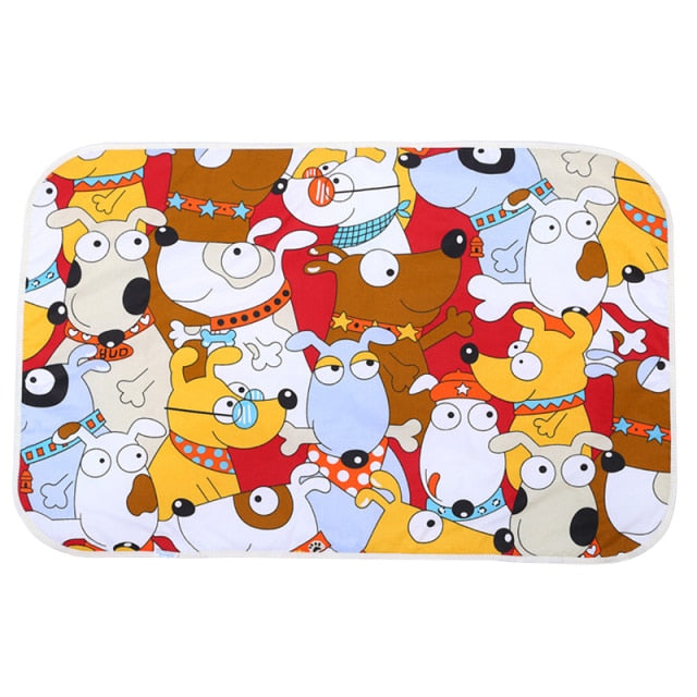 Cartoon Bear Changing Pad