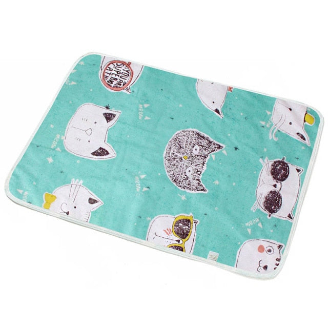 Cartoon Bear Changing Pad