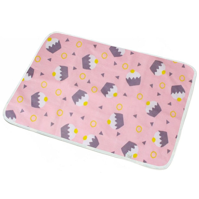 Cartoon Bear Changing Pad