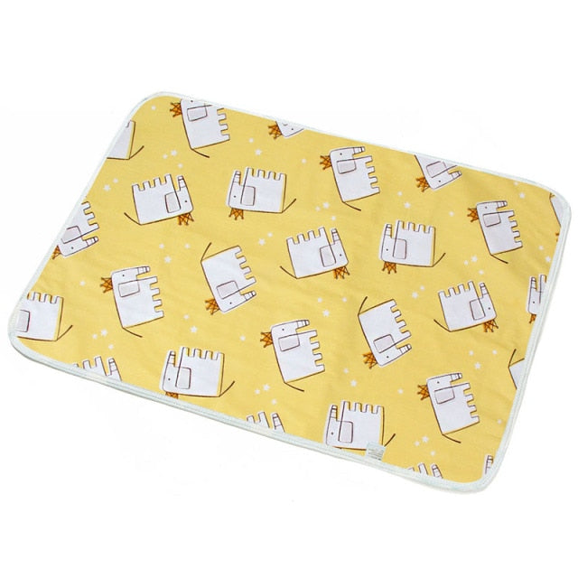 Cartoon Bear Changing Pad