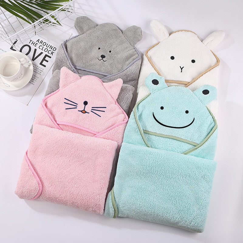 Baby Hooded Bath Towel 1PC