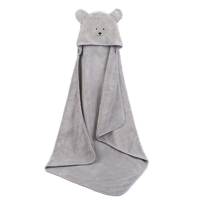 Baby Hooded Bath Towel 1PC