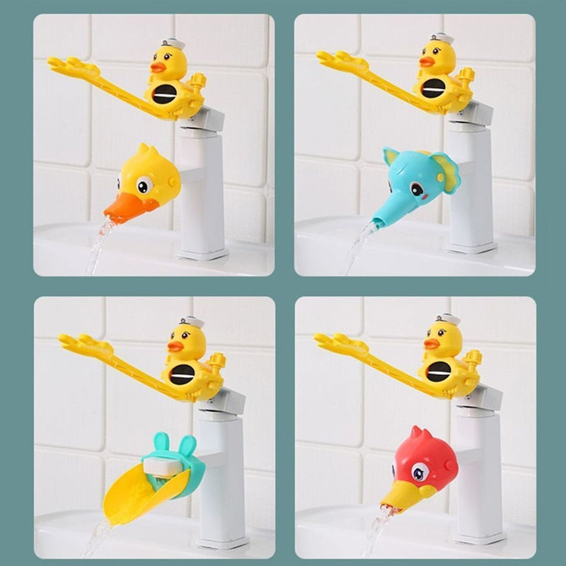 Baby Bathroom Animal  Faucet Extender