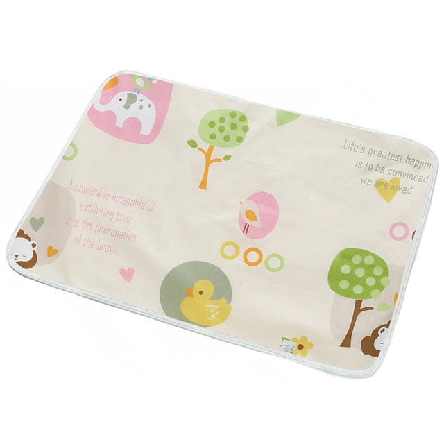 Cartoon Bear Changing Pad