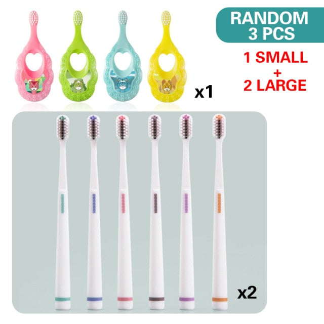 Ultra-Fine Soft Hair Baby Toothbrush