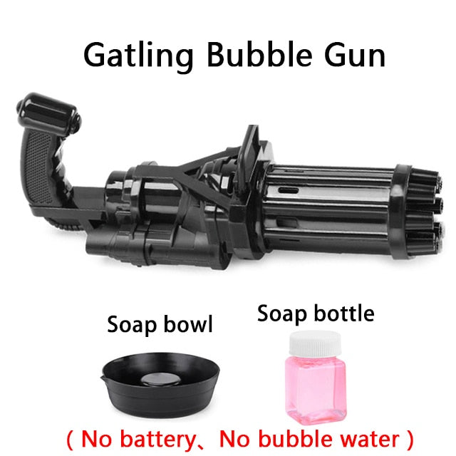 Bubbles for Kids  Bath Toys Gun Machine Bubble