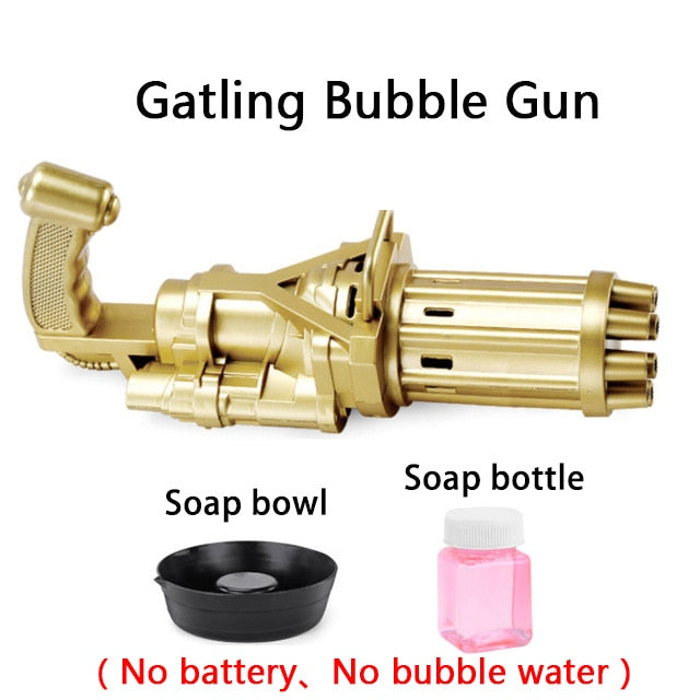 Bubbles for Kids  Bath Toys Gun Machine Bubble