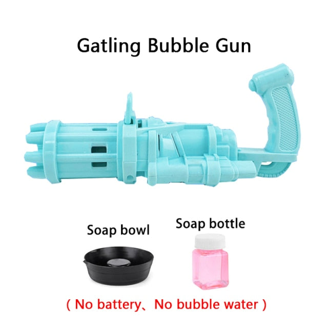 Bubbles for Kids  Bath Toys Gun Machine Bubble