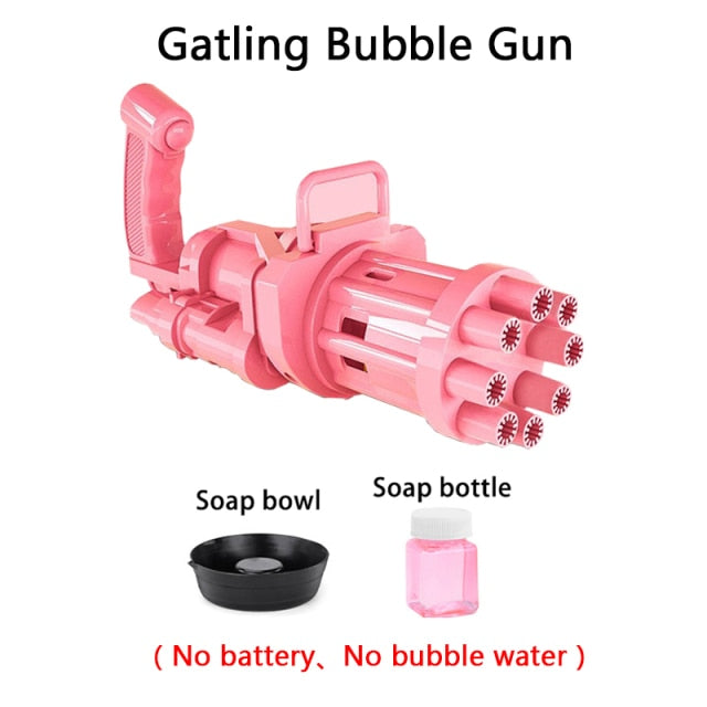 Bubbles for Kids  Bath Toys Gun Machine Bubble