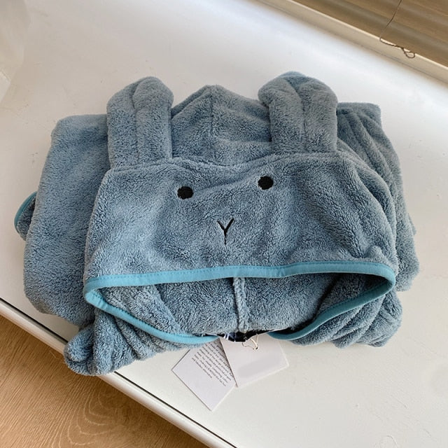 Baby Bath Robe Towels Rabbit Sleepwear