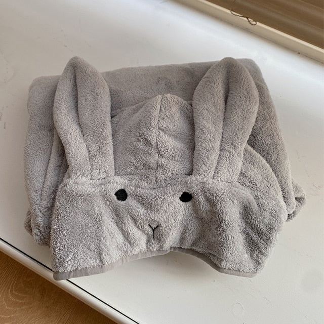 Baby Bath Robe Towels Rabbit Sleepwear