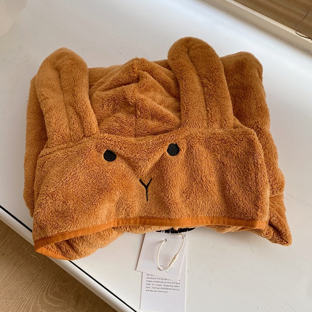 Baby Bath Robe Towels Rabbit Sleepwear