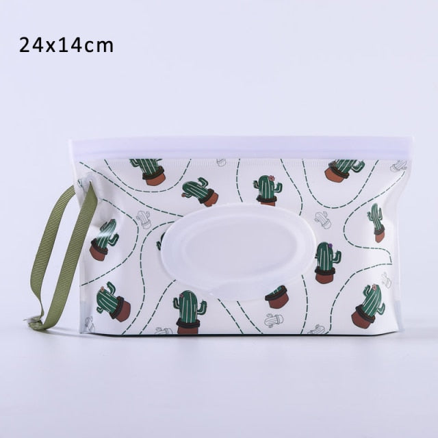 Wet Wipe Bag Eco-friendly Reusable  Wipes Container