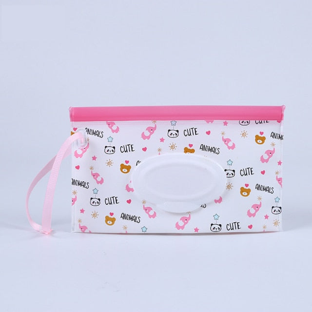 Wet Wipe Bag Eco-friendly Reusable  Wipes Container