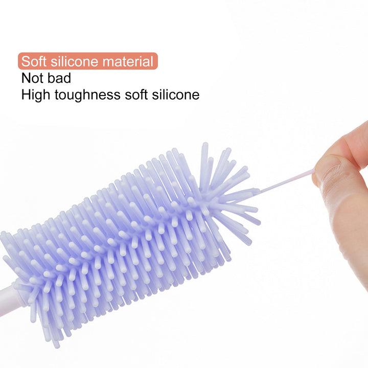 Baby Silicone Bottle Cleaning Brush