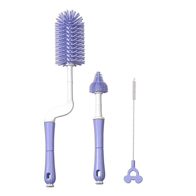 Baby Silicone Bottle Cleaning Brush