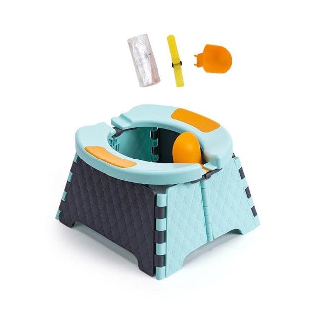 Car Children baby toilet Potty Kid Toddler Outdoor Portable Foldable Urinal chamber pot Commode Urine bucket stool infant child