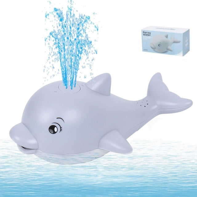 Baby Bath Whale Toys Water Spray